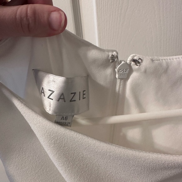 Azazie bridal dress, mesh cutout size 6 - Picture 9 of 15